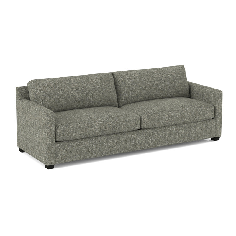 Leather Sofa, 61612-74, Black