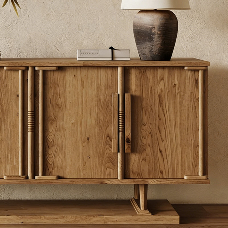 Simple Spacious Retro-Style Sideboard