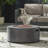 WELLINGTON ROUND IRON FIRE PIT -40,000 BTU,TANK OUTSIDE