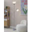 Lampe sur pied en métal 72 po Dual Pix