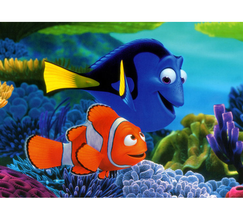 À la recherche de Nemo, H 17 po x l 24 po