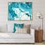 «White Clouds on Blue Marble II», peinture sur toile-67444460-67444463