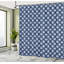 Ensemble de rideau de douche + crochets-44221968