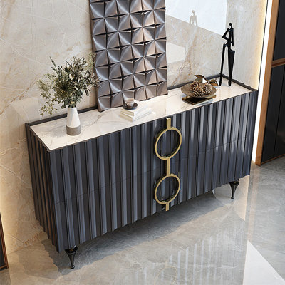 Armoire de rangement moderne à tiroirs de luxe