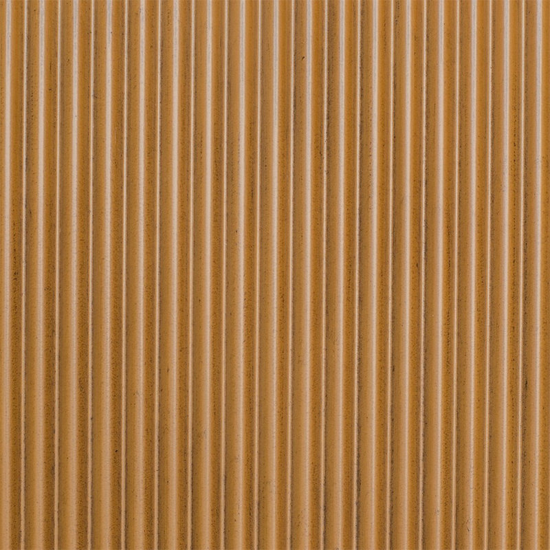 Table basse cannelée