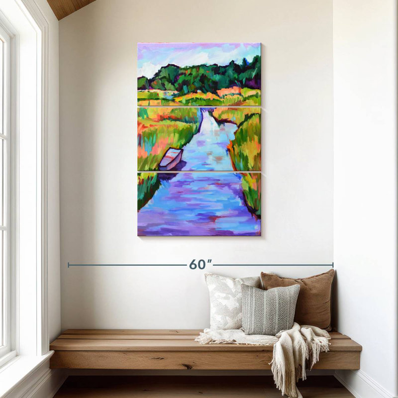 Rippling Waters, 45" H x 28" W