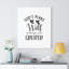 God's Plans - Wrapped Canvas Print