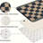 Checkered Plaid Kitchen Mat Set – 2 Pieces-598870804