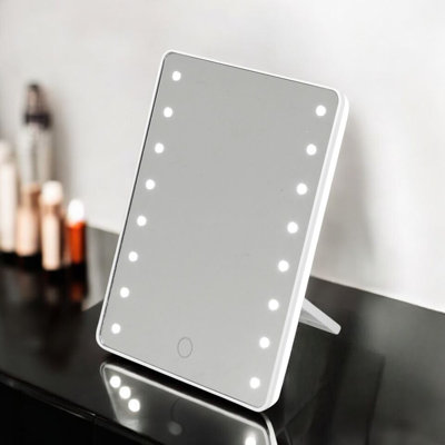 Dansa Plastic Rectangle Freestanding Mirror Set