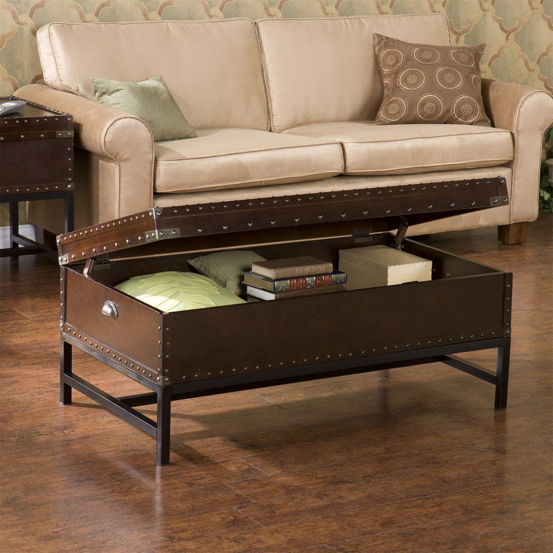 Table basse avec rangement Voyager - Espresso