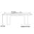 Retro household small-sized dining table-115050910
