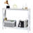 2-tier Console X-design Sofa Side Accent Table-wood Grain-1535901008