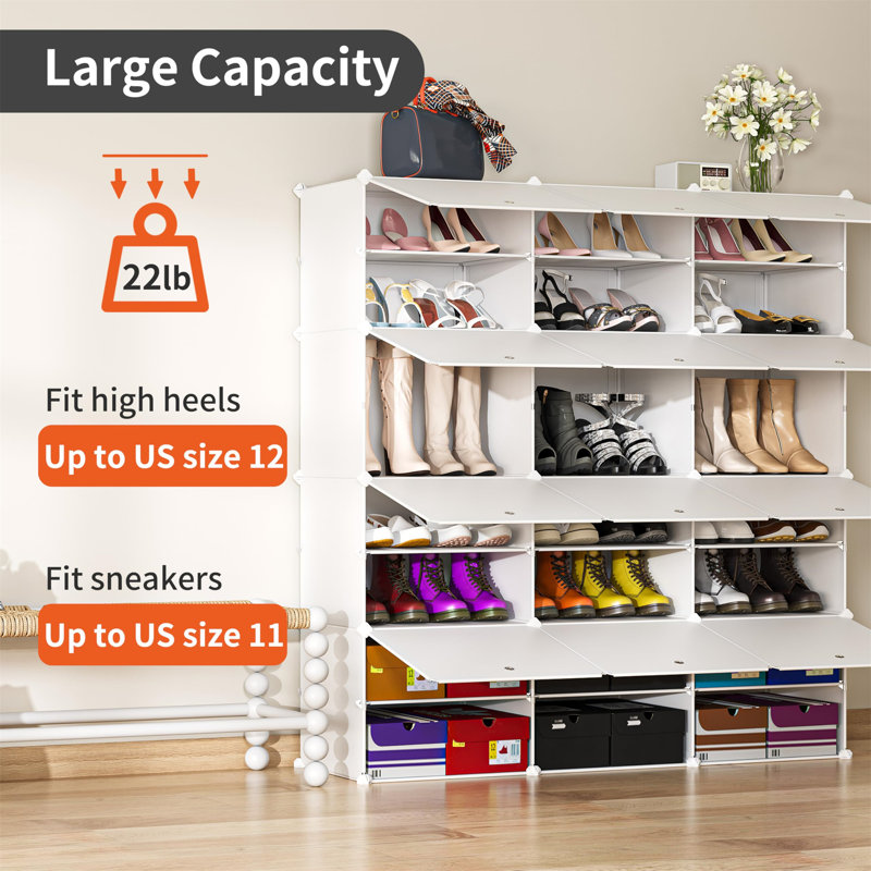 20 Pair Shoe Rack