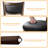 30" Swivel Stools Set Of 2, Black Faux Leather Upholstered Seat & Solid Wood Footrest, Stool For Kitchen Island & Pub-393817796