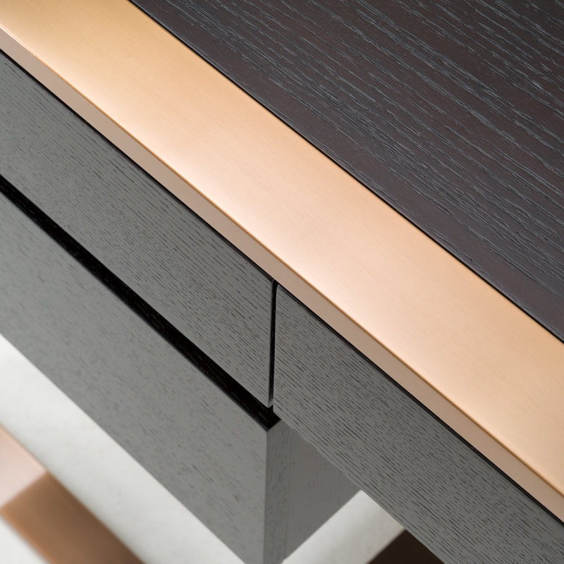 Dinardo Rectangle Wenge Desk