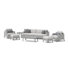 Ensemble de sièges d'extérieur 8 pièces Portofino Sling Sunbrella - Gris espace