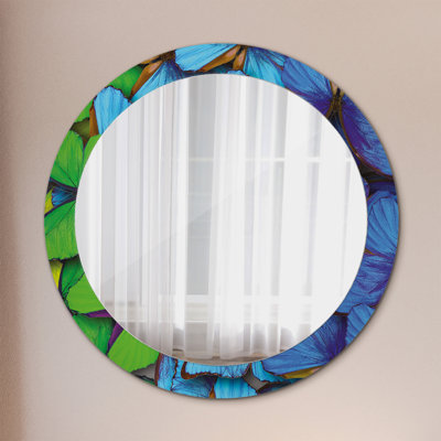 Huldar Glass Flat Wall Mirror