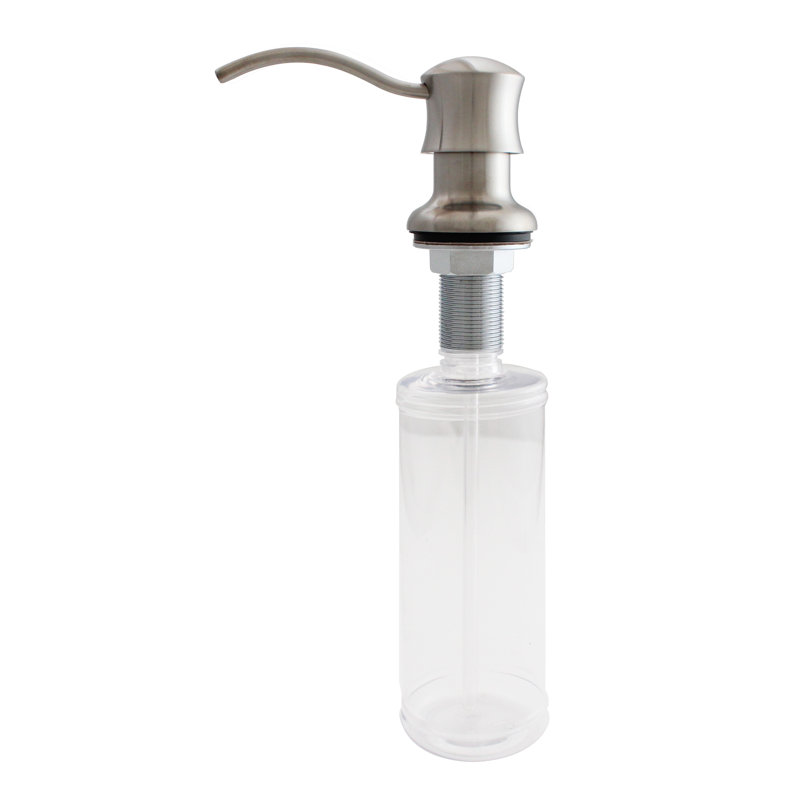 Distributeur de savon et de lotion de qualité supérieure, Nickel brossé