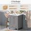 Meuble-lavabo de 24 pouces avec lavabo encastré intégré et armoire de rangement avec 2 portes et 1 tiroir. Comprend une tablette de porte à double couche, conception à fermeture en douceur-209824006