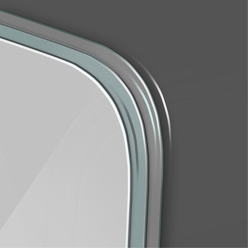 Bathroom Vanity Mirror , Wall-Mounted Mirror For Bathroom Anti-Fog Waterproof