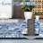 Vintage Washable Non Slip Area Rug for Living Room Rug Entrance Rugs Floral Distressed Carpet Soft Bedroom Low Pile Stain Resistant Carpet Dining Room Kitchen No Shedding Rug Indoor Floor Mats Laundry Farmhouse Decor Rugs-1586054620