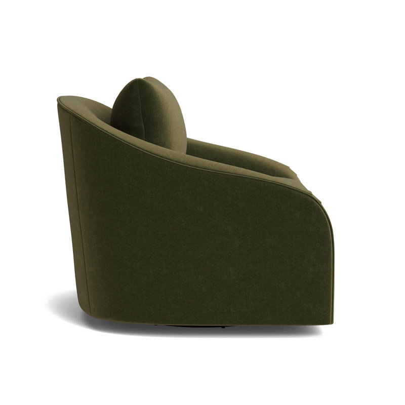 Laurel Swivel Chair, Performance Velvet - Balsam