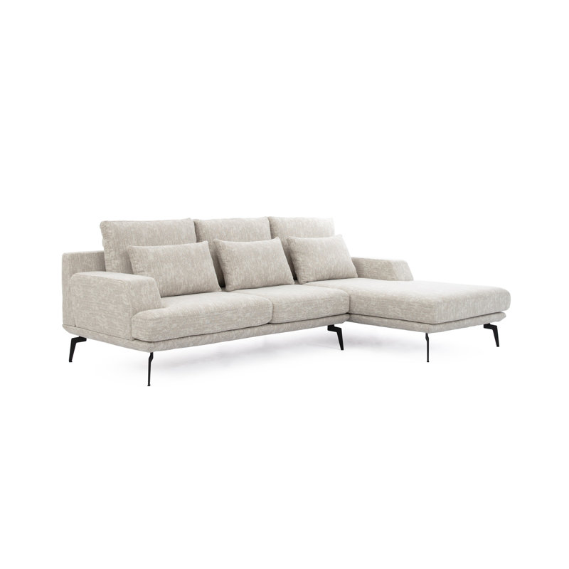 SORANO 2 - Piece Upholstered Corner Sofa , Right Hand Facing