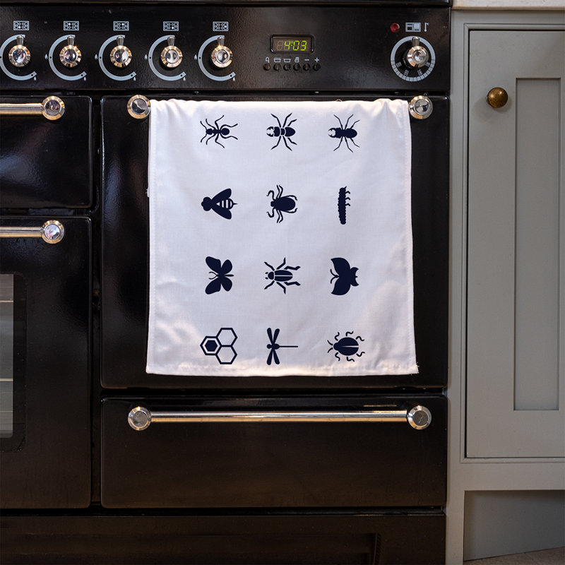 Douthit Waffle Texture Tea Towel Kitchen Towel