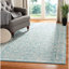 Tapis oriental ivoire et bleu clair Auriyah-1831737060