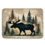 Tapis de bain Moose In Forest-1061700635-807672003