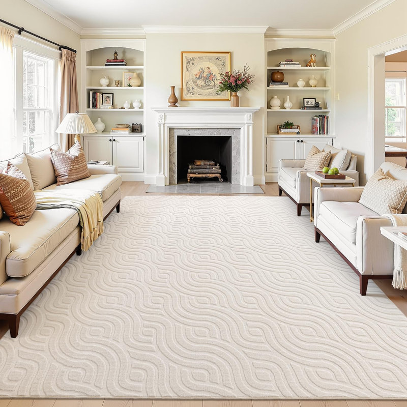 Tapis Fluffy, Rectangle 8' x 10'