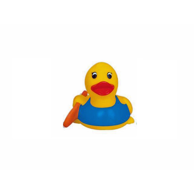 Surfing Floating Duck Toy, Yellow/Blue/Red