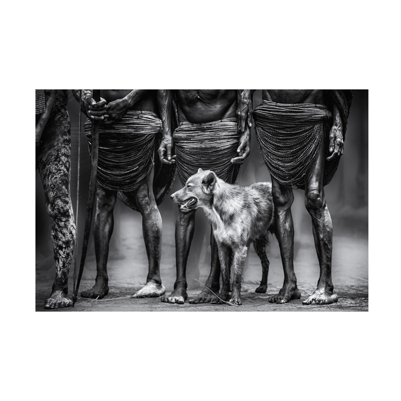 Art sur toile Pavol Stranak le chien, H 12 po x l 19 po