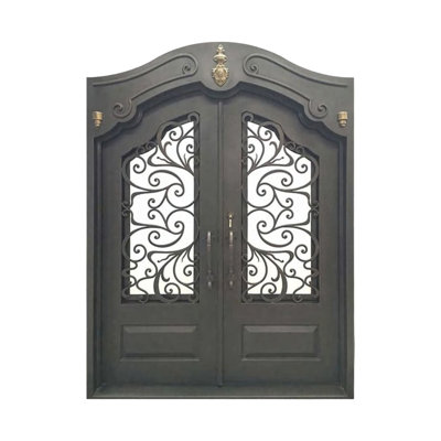Sinclair Wrought Iron Door