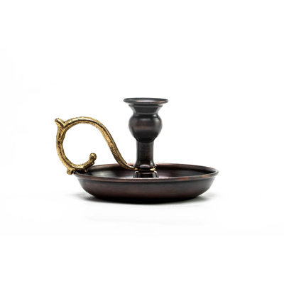 Copper Tabletop Candlestick