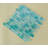 Swimming Pool 1" x 2" Straight Edge Glass Mosaic Tiles in Sea Shadow-102742972