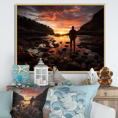 " Rocky Beach Rocky Silhouette I "