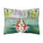 Springer Spaniel Outdoor Reversible Throw Pillow