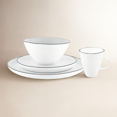 Abbesses Porcelain Dinnerware Set