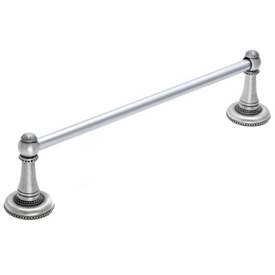Millennium 36 inches c.c. {approximately} towel bar with 5/8 smooth center in Satin