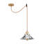 Ariel 1 - Light Chrome Single Pendant