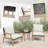 Kama 2 - Person Patio Conversation Set with Cushions