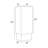 Maddie 23'' Battery Powered Integrated LED Outdoor Table Lamp