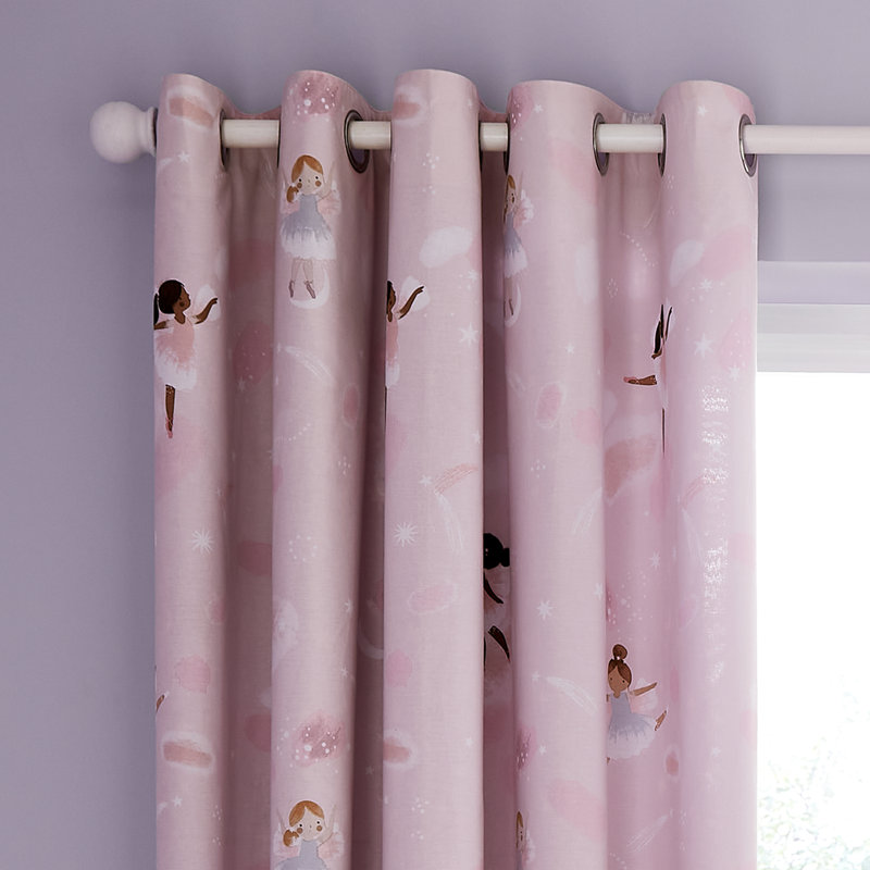Dancing Fairies Two Panel Curtains