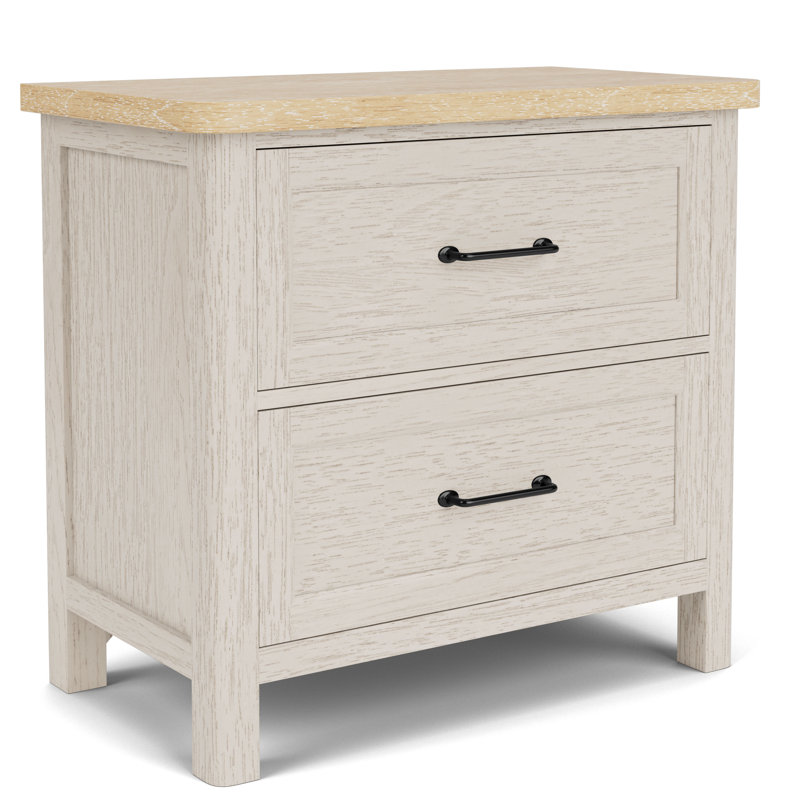 Table de chevet 2 tiroirs
