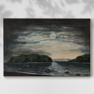 Paysage marin de minuit I - Cavas enveloppés de galerie