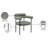 Blake Vedehi Vegan Leather Dining Chair-986830361