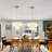 Emel 4 - Light Modern Dimmable Chandelier for Dining Room, Living Room, Bedroom