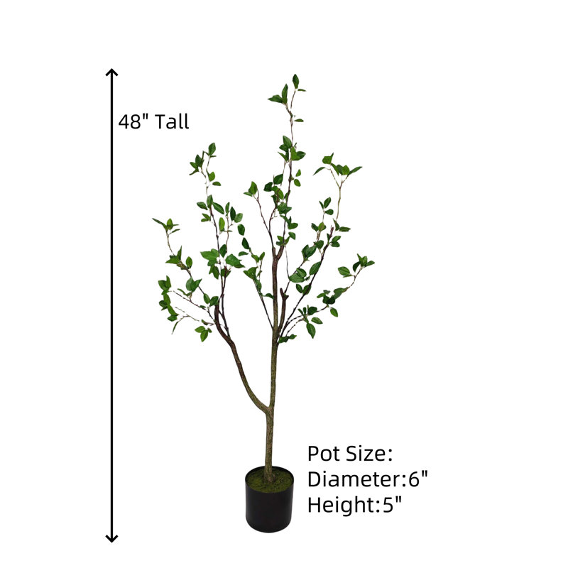 Arbre artificiel artificiel, H 48 po x l 23 po x P 23 po
