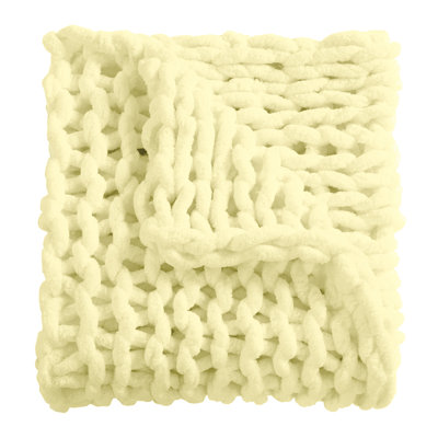 Jeté tissé en chenille Donna